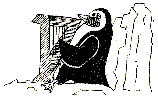 Penguin harpist